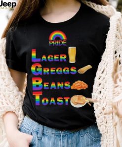 Pride Larger Greggs Beans Toast Funny T Shirt