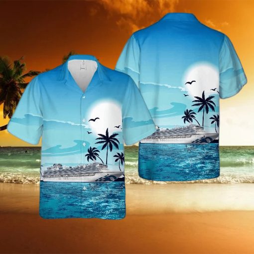 Princess Cruises Sapphire Hawaiian Shirt