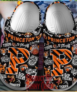 Princeton Tigers Logo Basketball Crocs For Adults