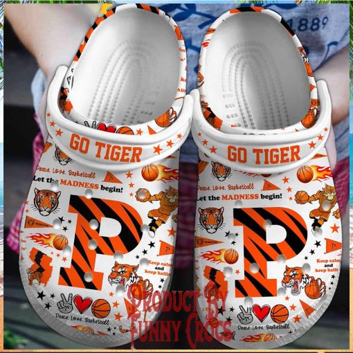 Princeton Tigers NCAA Crocs Shoes