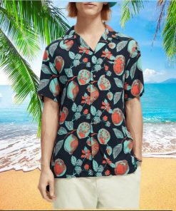 Printed camp hawaiian shirt