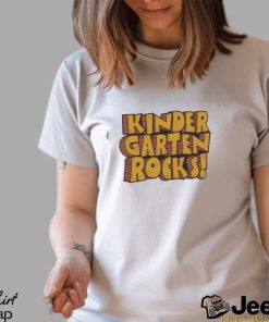 Product kindergarten rocks back to school shirt