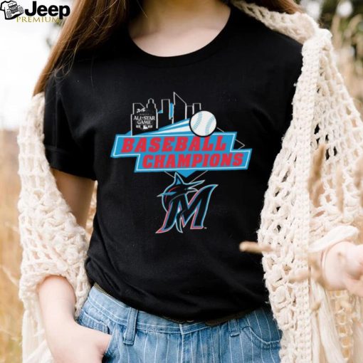 Product miami Marlins Baseball Champions Seattle All Star Game 2023 Logo Shirt