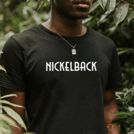 Product nickelback logo black shirt