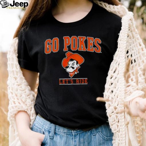 Product oklahoma state go pokes let’s ride shirt