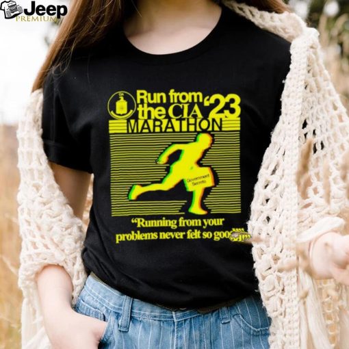 Product run from the irs marathon ’23 shirt