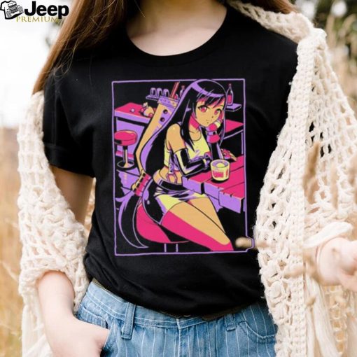 Product the yetee hometown girl by pixel eye bat shirt