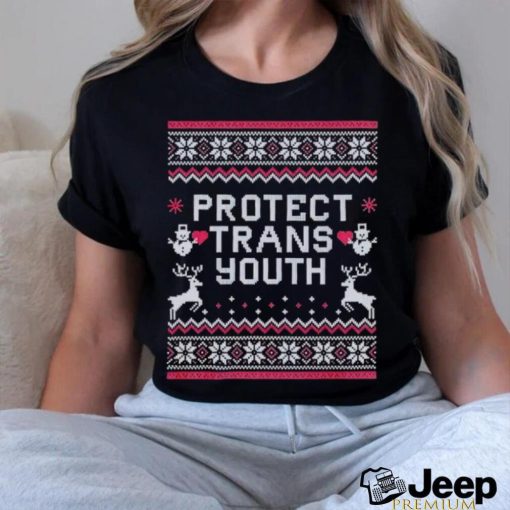 Protect Trans ugly Christmas shirt