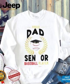 Proud Dad Of A 2023 Senior Vintage Baseball Sport Shirt