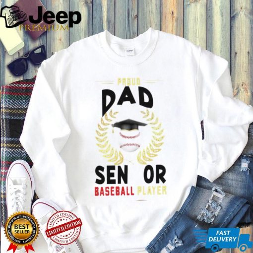 Proud Dad Of A 2023 Senior Vintage Baseball Sport Shirt