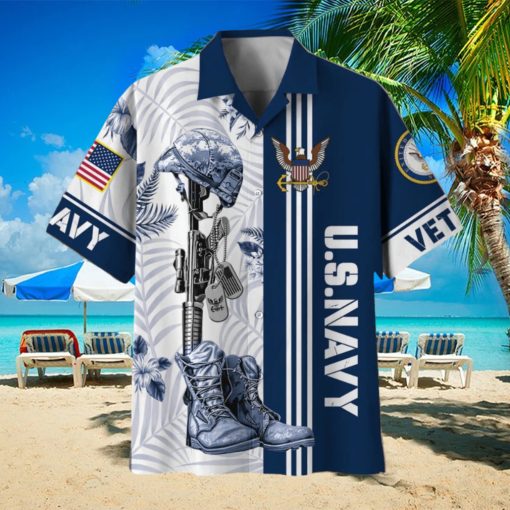 Proudly Served Islander US Navy Hawaiian Shirt Veteran