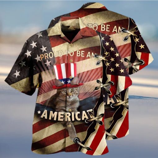 Pround To Be An Americat Hawaiian Shirt Independence Day Hawaiian Shirt