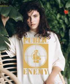 Public enemy sniper logo shirt