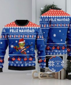 Puerto Rico Feliz Navidad Ugly Sweater Merry Christmas Puerto Rican