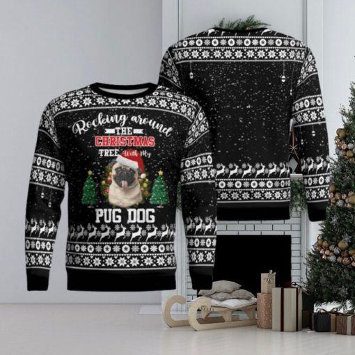 Pug Funny Christmas Ugly Sweater Gift For Men And Women