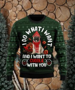 Pug I Co What I Want All Over Printed 3D Ugly Christmas Sweater Christmas Gift For Men And Women