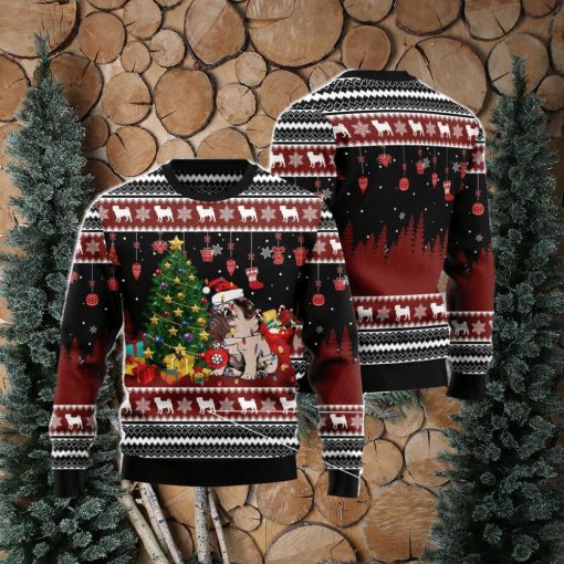 Pug Merry Christmas All Over Printed 3D Ugly Christmas Sweater Christmas Gift For Men And Women