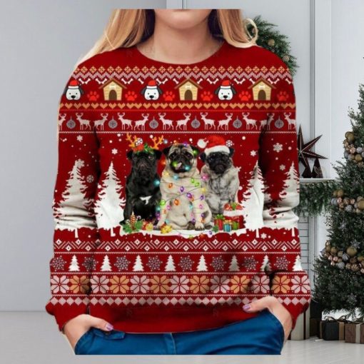 Pug Ugly Christmas Sweater