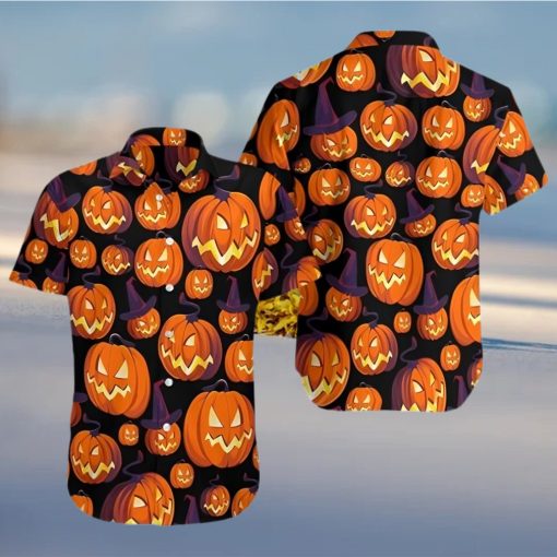 Pumpkin Funny Halloween Hawaiian Shirt