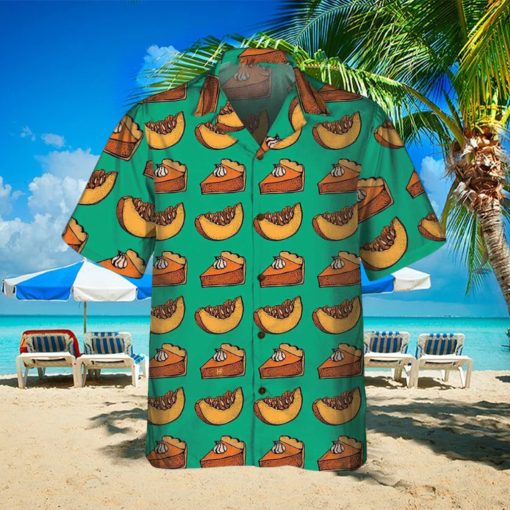 Pumpkin Pie Cream Thanksgiving Hawaiian Shirt Thanksgiving Outfit Ideas Men Gifts