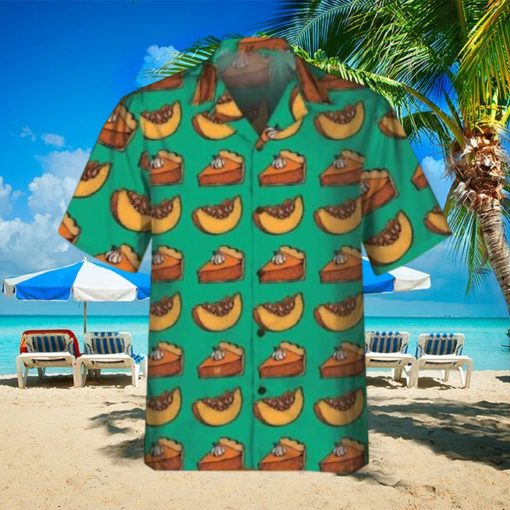 Pumpkin Pie Cream Thanksgiving Hawaiian Shirts Thanksgiving Outfit Ideas Men Gifts