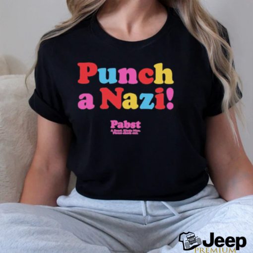 Punch A Nazi Pabst Shirt