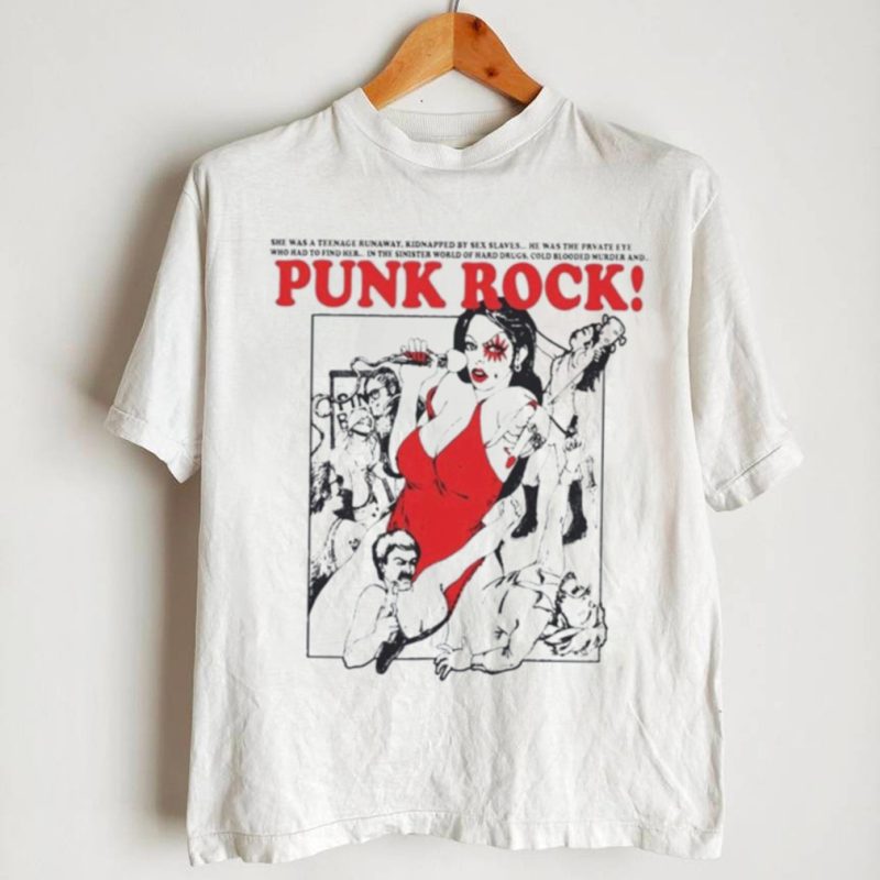 Punk Rock She Was A Teenage Runaway Shirt