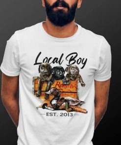 Pups and Duck local boy 2013 retro shirt