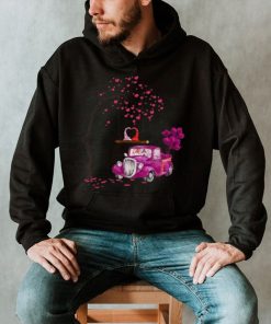 Purple Car Drives Love On Valentine Day Costume Shirt