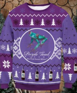 Purple Toad Ugly Sweater