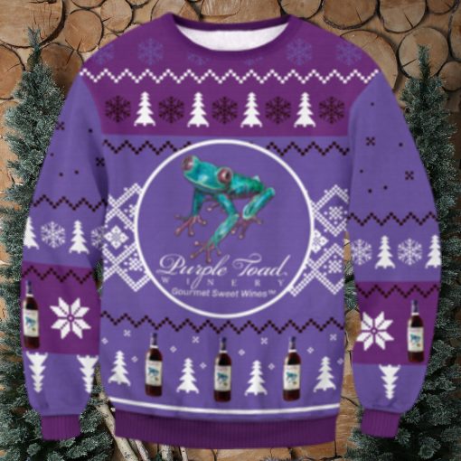 Purple Toad Ugly Sweater