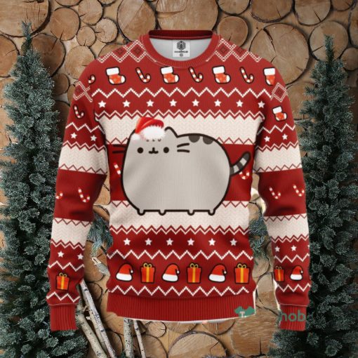 Pusheen Ugly Christmas Sweater Amazing Gift Men And Women Christmas Gift