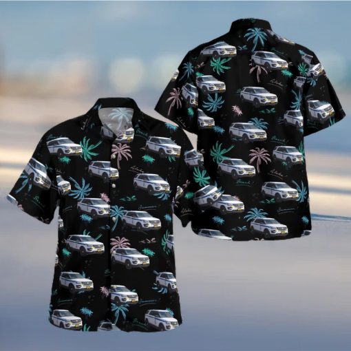 New York State Emergency Medical Services 2017 Ford Police Interceptor Utility Hawaiian Shirt