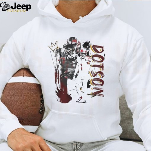 Jahan Dotson Washington Commanders Football Paper 2023 Shirt