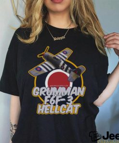 Grumman F6f 3 Hellcat Great Britain Vintage shirt