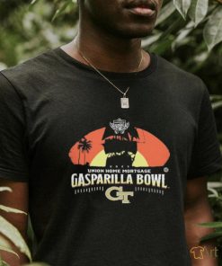 Quality 2023 Union Home Mortgage Gasparilla Bowl Georgia Tech Yellow Jackets Shirt