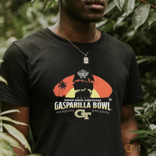 Quality 2023 Union Home Mortgage Gasparilla Bowl Georgia Tech Yellow Jackets Shirt