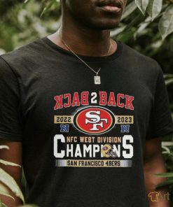 Quality 49ers Back To Back 2023 NFC West Division Champions Shirt