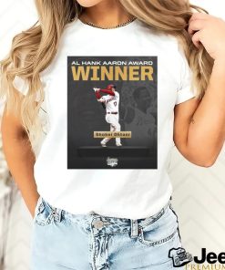 Quality Shohei Ohtani AL Hank Aaron Award Winner Unisex T Shirt