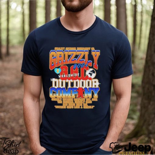 Quality outdoor equipment co Grizzly Outdoor Company shirt