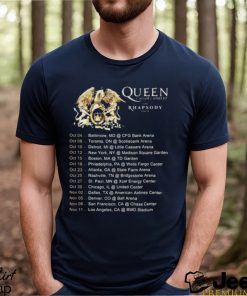 Queen Adam Lambert The Rhapsody Tour 2023 T Shirt Rock Band Unisex shirt