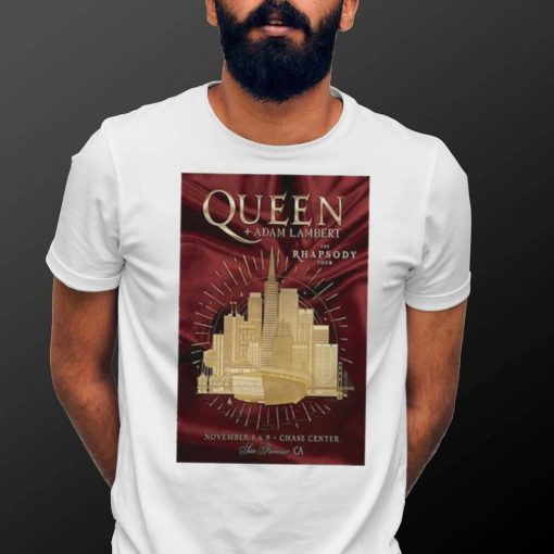 Queen And Adam Lambert Nov 8 & 9, 2023 San Francisco, CA Poster Shirt