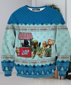 Queue For Bobatea Ugly Christmas Sweater Perfect Holiday Gift