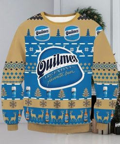 Quilmes Beer Argentina Ugly Christmas Sweater, Gift for Christmas Holiday