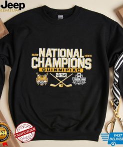 Quinnipiac Bobcats 2023 Ncaa Men’s Ice Hockey National Champions Bracket T Shirt