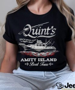 Quint’s amity island boat tours shirt