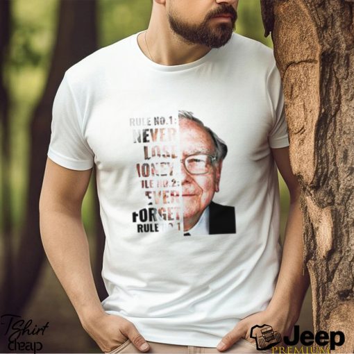 Quotes By Charlie Munger, Warren Buffett Rules Shirt