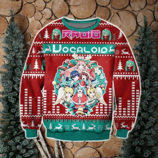 RADIO VOCALOID ALL OVER PRINT UGLY CHRISTMAS SWEATER