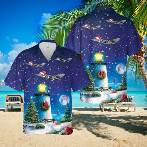 RAF Panavia Tornado F3 Christmas 3D Hawaiian Shirt Beach Lover Gift
