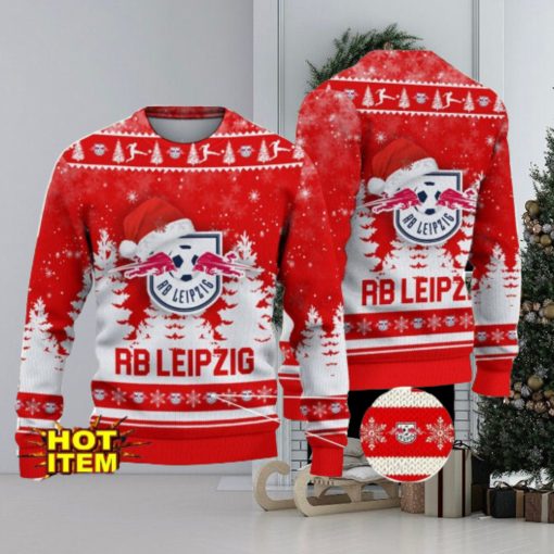 RB Leipzig Bundesliga Fans Germany League Ugly Christmas Sweater Christmas Gift